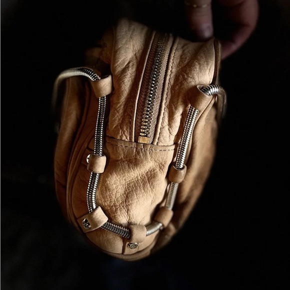 Alexander Wang Brenda Italian Leather Shoulder Rare Cross Body Handbag Purse - Picture 4 of 9